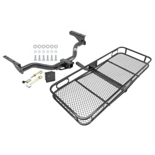 Trailer Hitch For 13-20 Nissan Pathfinder 14-20 INFINITI QX60 2013 JX35 Basket Cargo Carrier Platform Hitch Lock and Cover
