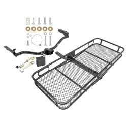 Trailer Tow Hitch For 11-19 Ford Explorer Basket Cargo Carrier Platform Hitch Lock and Cover