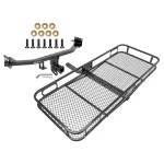 Trailer Tow Hitch For 17-22 KIA Sportage Basket Cargo Carrier Platform w/ Hitch Pin