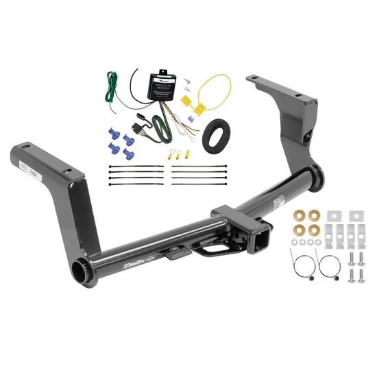 Trailer Tow Hitch For 13-13 Subaru XV Crosstrek 14-15 (Except Hybrid) w/ Wiring Harness Kit