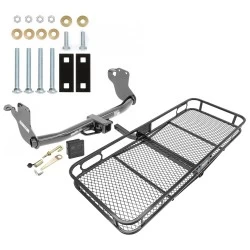 Trailer Tow Hitch For 11-26 Mitsubishi Outlander Sport RVR Basket Cargo Carrier Platform Hitch Lock and Cover