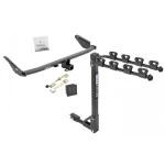 Custom Fit Trailer Hitch 4 Bike Carrier Security J-Pin Rubber Hitch Plug Cover Installation Hardware Installation Instructions 76112 1393100G 63201 7010 Draw-Tite Trailer Tow Hitch 4 Bike Rack 11-20 Toyota Sienna tilt away adult or child arms fold down c Trailer Tow Hitch w/ 4 Bike Rack For 11-20 Toyota Sienna tilt away adult or child arms fold down carrier w/ Lock and Cover