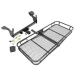 Trailer Tow Hitch For 14-17 Volvo XC60 Basket Cargo Carrier Platform Hitch Lock and Cover
