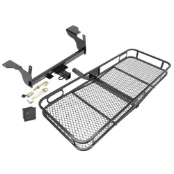Trailer Tow Hitch For 14-17 Volvo XC60 Basket Cargo Carrier Platform Hitch Lock and Cover
