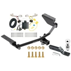 Trailer Tow Hitch For 13-18 Toyota RAV4 All Models Complete Package w/ Wiring and 2" Ball