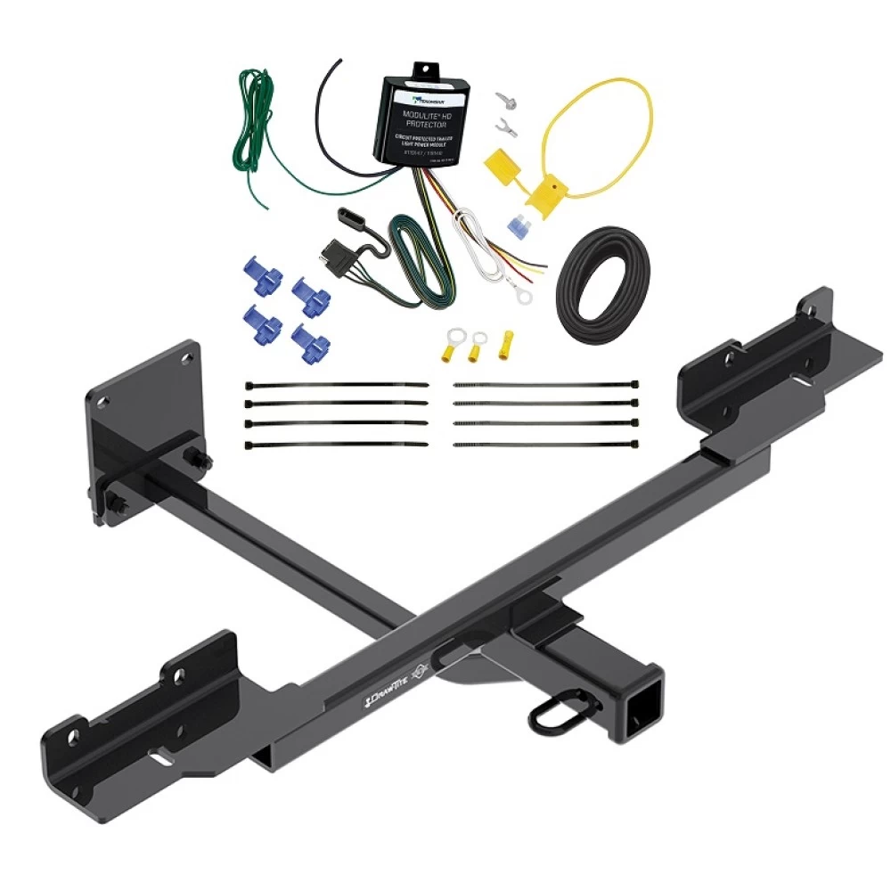 Trailer Tow Hitch For 12-15 Mercedes-Benz ML350 16-18 GLE SUV w/ Wiring Harness Kit