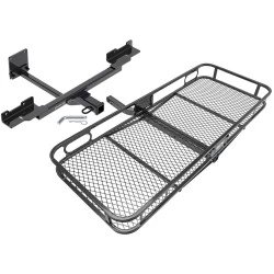 Trailer Tow Hitch For 12-15 Mercedes ML350 w/o Active Curve System 16-18 GLE SUV Except AMG Basket Cargo Carrier Platform w/ Hitch Pin