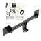 Trailer Tow Hitch For 16-23 Tesla X All Models w/ Wiring Harness Kit