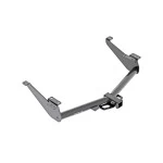 Trailer Tow Hitch For 17-24 Nissan Titan 2" Receiver Complete Package w/ Wiring and 1-7/8" Ball