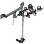 Trailer Tow Hitch For 18-27 Audi Q5 SQ5 w/ 4 Bike Carrier Rack