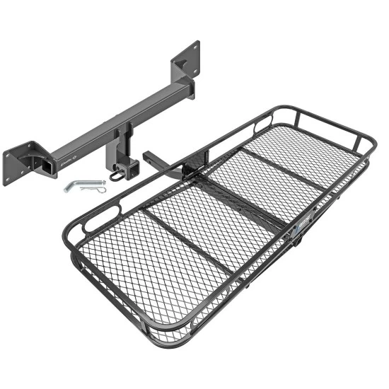 Trailer Tow Hitch For 18-27 Audi Q5 SQ5 Basket Cargo Carrier Platform w/ Hitch Pin