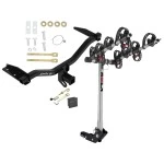 Trailer Tow Hitch For 18-19 Chevy Equinox 18-20 GMC Terrain Diesel Only 4 Bike Rack w/ Hitch Lock and Cover