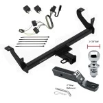 Trailer Tow Hitch For 19-20 Buick Envision All Models w/ Wiring and 1-7/8" Ball