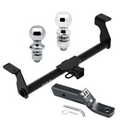 Trailer Tow Hitch For 20-26 Ford Escape Except PHEV Receiver w/ 1-7/8" and 2" Ball