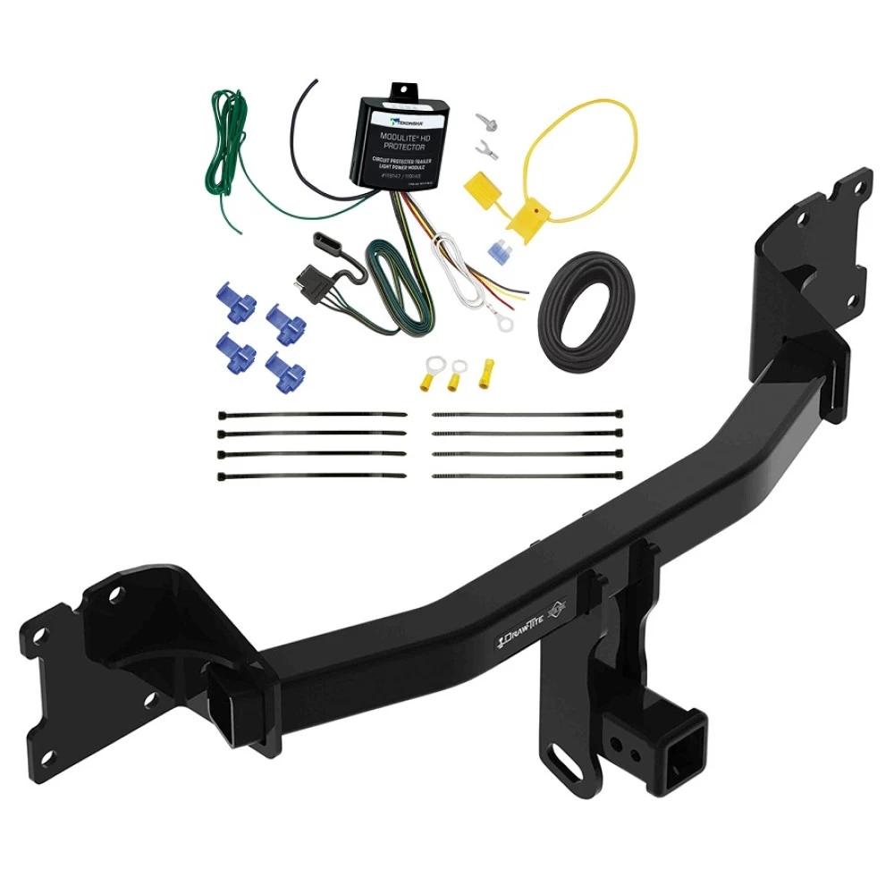 Trailer Tow Hitch For 20-25 Porsche Cayenne Coupe w/ Wiring Harness Kit