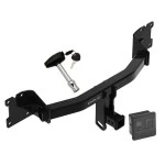 Trailer Tow Hitch For 20-25 Porsche Cayenne Coupe 2" Receiver w/ Security Lock Pin Key