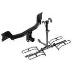 Trailer Tow Hitch For 20-25 Porsche Cayenne Coupe 2" Receiver Platform Style 2 Bike Rack
