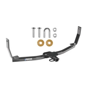 Custom Fit Trailer Hitch Draw-Bar w/ Pin/Clip Wiring Harness (Plug & Play) 1-7/8" and 2" Chrome Ball Security Lock Pin Rubber Hitch Plug Cover Installation Hardware Installation Instructions 77133 118557 3592 63810 63820 580407 2211 Reese Tr Reese Trailer Tow Hitch For 2010 Hyundai Sonata Deluxe Package Wiring 2" and 1-7/8" Ball and Lock