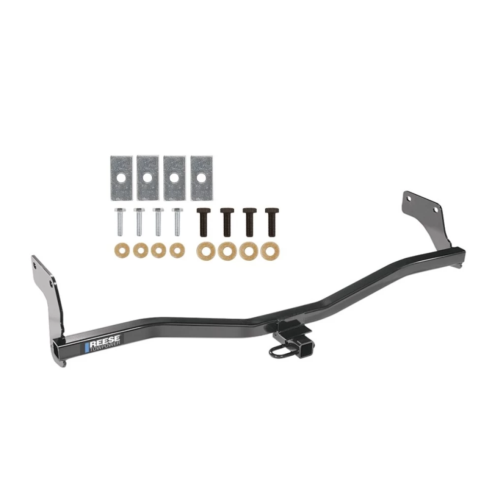 Reese Trailer Tow Hitch For 06-11 KIA Rio5 Hyundai Accent Hatchback Complete Package w/ Wiring Draw Bar and 1-7/8" Ball