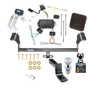 Reese Trailer Tow Hitch For 03-08 Pontiac Vibe Ultimate Bundle Wiring 1-7/8" & 2" Ball and Lock