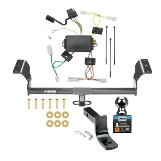 Reese Trailer Tow Hitch For 03-08 Pontiac Vibe Complete Package w/ Wiring and 2" Ball