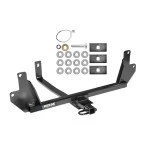 Reese Trailer Tow Hitch For 07-11 BMW 328i 09-11 xDrive Sedan 07-08 Single Muffler 1-1/4" Towing Receiver Class 1