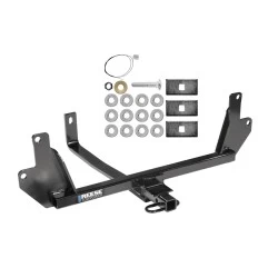 Reese Trailer Tow Hitch For 07-11 BMW 328i 09-11 xDrive Sedan 07-08 Single Muffler 1-1/4" Towing Receiver Class 1