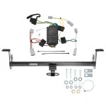 Reese Trailer Tow Hitch For 10-13 Mazda 3 Hatchback w/o LED Taillights w/ Wiring Harness Kit