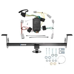 Reese Trailer Tow Hitch For 10-13 Mazda 3 Hatchback w/o LED Taillights w/ Wiring Harness Kit