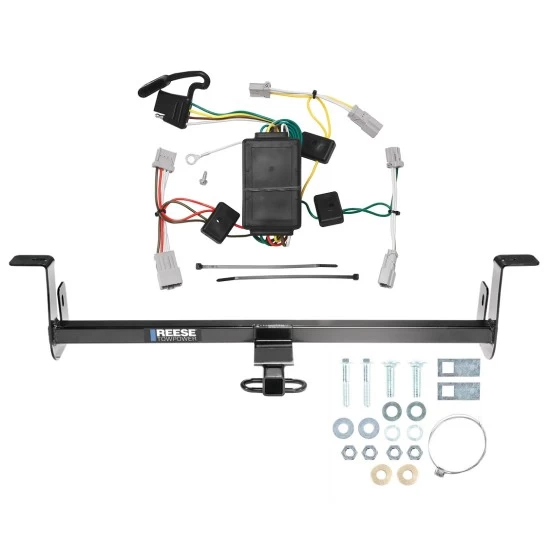 Reese Trailer Tow Hitch For 10-13 Mazda 3 Hatchback w/o LED Taillights w/ Wiring Harness Kit