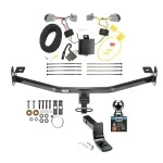 Reese Trailer Tow Hitch For 12-18 Ford Focus Sedan Complete Package w/ Wiring and 2" Ball