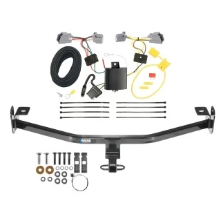Reese Trailer Tow Hitch For 12-19 Ford Ford Focus Sedan Trailer Hitch Tow Receiver w/ Wiring Harness Kit