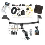 Reese Trailer Tow Hitch For 12-17 Buick Verano Exc Turbo & Dual Exhaust Deluxe Package Wiring 1-7/8" & 2" Ball and Lock