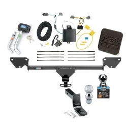 Reese Trailer Tow Hitch For 16-19 Chevy Cruze (New Body Style, Sedan ONLY) Ultimate Bundle Wiring 1-7/8" & 2" Ball and Lock
