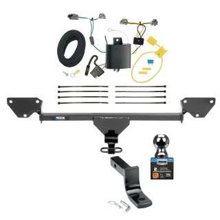 Reese Trailer Tow Hitch For 16-19 Chevy Cruze (New Body Style, Sedan ONLY) Complete Package w/ Wiring and 2" Ball