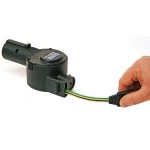 7-Way RV Round Tow Plug Harness Flat Pin to 4-Flat Wiring Harness Tow Plug Kit Adapter w/42" Retractable 4-Flat Wiring Harness Tow Plug Kit