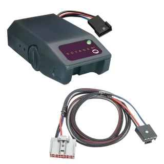 Reese Trailer Brake Control for 19-23 Chevy Silverado GMC Sierra 1500 20-23 2500 3500 HD Voyager Electric Trailer Brakes Module Box Controller