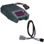 Reese Trailer Brake Control For 20-25 Jeep Gladiator 18-25 Wrangler JL Voyager Electric Trailer Brakes Module Box Controller