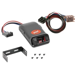 Brake Control Unit Mounting hardware and bracket Vehicle specific Plug and Play Wiring Adapter 80500 3015 Pro Series Trailer Brake Control 03-06 Cadillac Escalade 03-06 Escalade ESV EXT Plug Play Wiring Adapter Eletric Trailer Brakes Module Box Controlle Trailer Brake Control for 03-06 Cadillac Escalade 03-06 Escalade ESV EXT w/ Plug Play Wiring Adapter Eletric Trailer Brakes Module Box Controller Pro Series POD