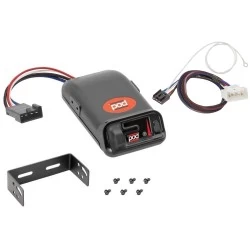 Trailer Brake Control For 16-23 Toyota Tacoma 15-17 Tundra w/ Plug Play Wiring Adapter Electric Trailer Brakes Module Box Controller Pro Series POD