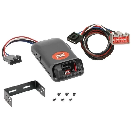 Trailer Brake Control for 09-21 Ford F-150 10-21 Raptor w/ Plug Play Wiring Adapter Eletric Trailer Brakes Module Box Controller Pro Series POD