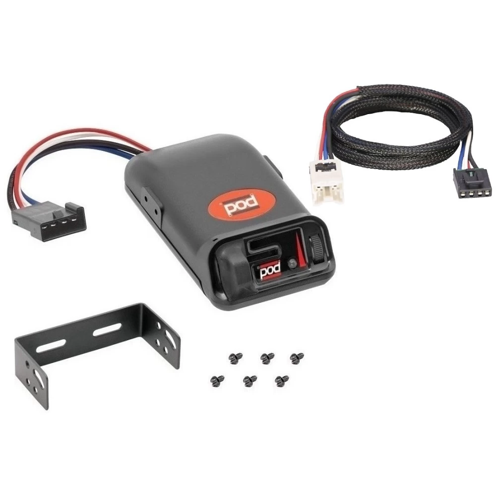 Trailer Brake Control for 12-21 Nissan NV1500 NV2500 NV3500 w/ Plug Play Wiring Adapter Eletric Trailer Brakes Module Box Controller Pro Series POD