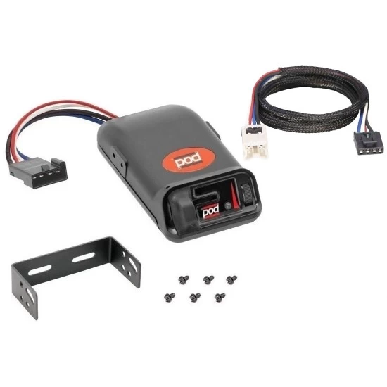 Trailer Brake Control for 12-21 Nissan NV1500 NV2500 NV3500 w/ Plug Play Wiring Adapter Eletric Trailer Brakes Module Box Controller Pro Series POD