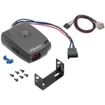Trailer Brake Control for 10 Dodge RAM 1500 2500 3500 w/ Plug Play Wiring Adapter Eletric Trailer Brakes Module Box Controller Pro Series Pilot