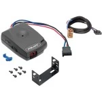 Trailer Brake Control for 99-02 Chevy Silverado GMC Sierra 1500 2500 LD 01-02 1500 HD 2500 HD 3500 w/ Plug Play Wiring Adapter Eletric Trailer Brakes Module Box Controller Pro Series Pilot