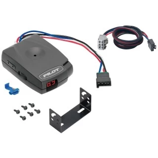 Trailer Brake Control for 07-09 Saturn Outlook w/ Plug Play Wiring Adapter Eletric Trailer Brakes Module Box Controller Pro Series Pilot