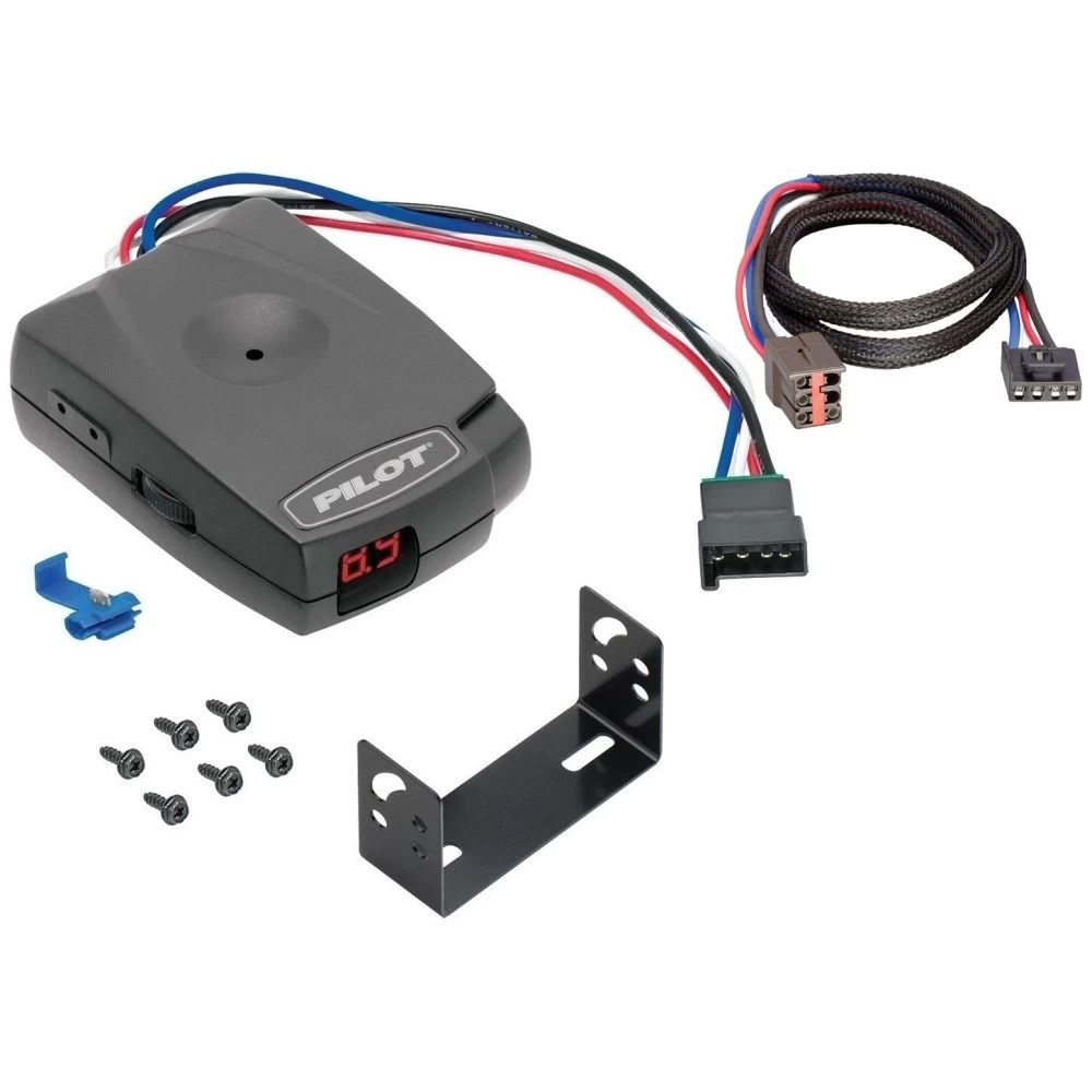 Trailer Brake Control for 97-12 Ford Expedition w/ Plug Play Wiring Adapter Eletric Trailer Brakes Module Box Controller Pro Series Pilot