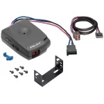 Trailer Brake Control for 94-97 Ford F-250 350 F-Super Duty 1997 Heavy Duty 97-99 F-250 Light Duty 99-04 F-350 450 550 Super Duty w/ Plug Play Wiring Adapter Eletric Trailer Brakes Module Box Controller Pro Series Pilot