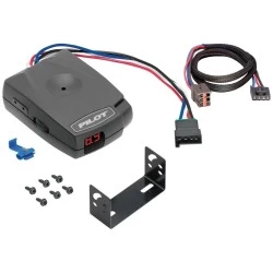 Trailer Brake Control for 94-22 Ford Chasis RVs w/ Plug Play Wiring Adapter Eletric Trailer Brakes Module Box Controller Pro Series Pilot