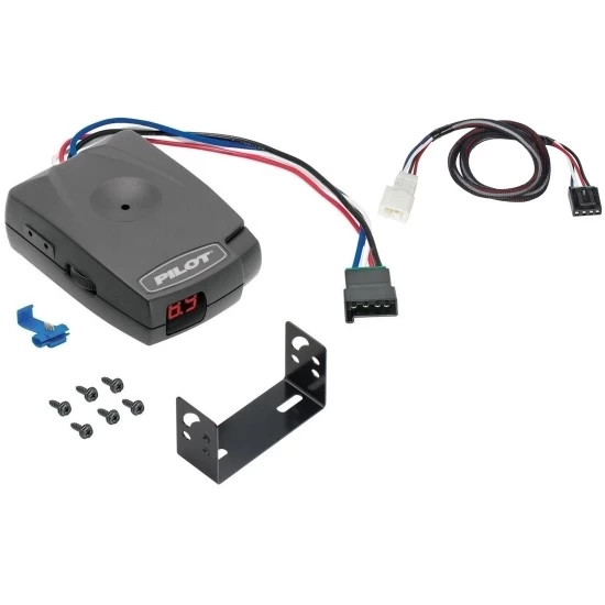 Trailer Brake Control for 19-27 Subaru Ascent w/ Plug Play Wiring Adapter Eletric Trailer Brakes Module Box Controller Pro Series Pilot